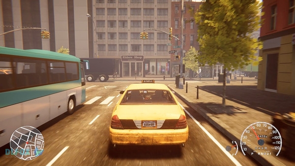 عکس بازی Taxi Simulator در شهر