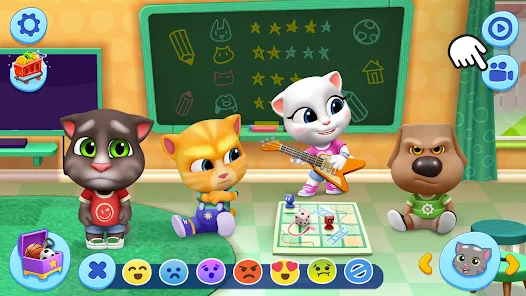 بازی کامپیوتر برای کودکان My Talking Tom Friends