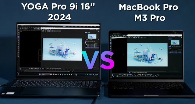 Lenovo Yoga Pro 9i 16 و MacBook Pro